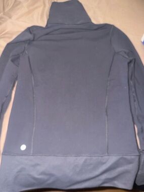 lululemon In Stride Jacket Size 6 Full Zip Athletic Blue